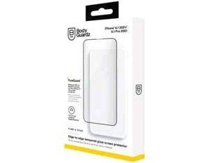 BodyGuardz Pure 2 Edge Temper Glass Screen Protector for iPhone 14 / 13 / 13 Pro - Picture 1 of 4