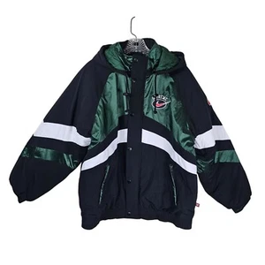 Giacca sportiva con cappuccio Supreme Nike Collab taglia M nero verde puffer bomber Gorpcore - Foto 1 di 15