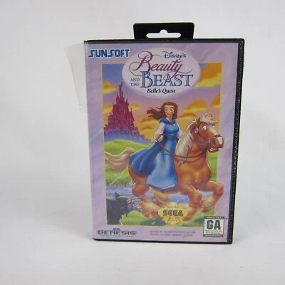 Disney's Beauty and the Beast: Belle's Quest (Sega Genesis) - Image 1 of 4