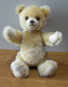 Oso de peluche gruñendo Steiff 12" de alto en excelente estado número 011757 - Imagen 1 de 8