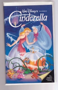 Walt Disney Classic Cinderella Black Diamond Like New - Picture 1 of 2