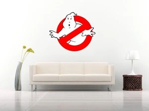 GHOSTBUSTERS film wall car van sticker decal art 6 sizes bedroom office - Picture 1 of 1