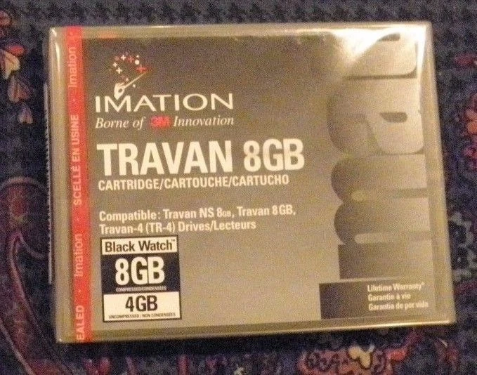 Imation TR-4 8GB Travan Cartridge New & Sealed - Image 1 of 1