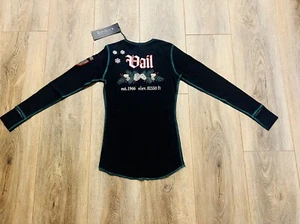 NWT Alp-n-Rock Pinecone Henley Vail Top XS - Picture 1 of 6