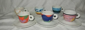 Amici  ILLY COLLECTION  6  ESPRESSO TASSEN SIMONE MEENTZEN  1993 SELTEN - Bild 1 von 12