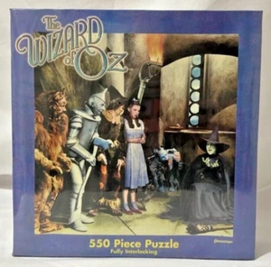 1999 Wizard of Oz 550 piece Puzzle NEW In Plastic "The  Pressman" Sealed NEW - Picture 1 of 6