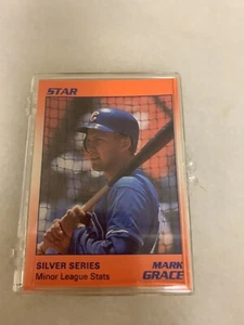 1990 Mark Grace Platinum Edition The Star Co #237/1.000 (1-9) Mint - Bild 1 von 4