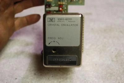 HP 10811-60111 10 MHz High Stability Crystal Oscillator with circuit card - Image 1 of 4
