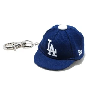 New Era Cap Key Chain MLB LA Dodgers Logo Miniature Accessories Japan NEW - Picture 1 of 7