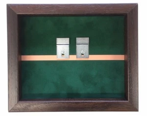 Devon and Dorset Medal Display Case. Black Frame - Picture 1 of 7