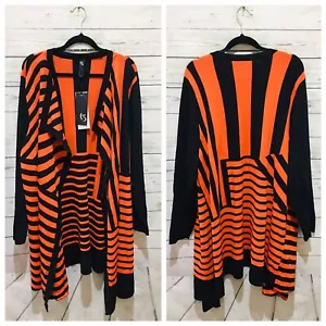 New TAKING SHAPE Cardigan BNWT Longline Crepe Knit Size M (AU 18 20) - Picture 1 of 9