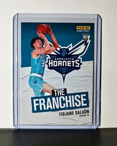 Tidjane Salaun 2024-25 Panini The Franchise NBA #8 Rookie Card Hornets 1/234 - Picture 1 of 2