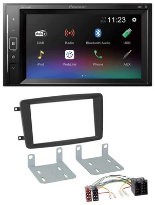 Pioneer DAB MP3 2DIN Bluetooth USB Autoradio für Mercedes C-Klasse CLK Viano Vit - Bild 1 von 4