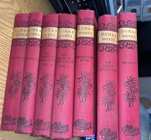 1890s Set 7 Books Alex Dumas Columbus Series - Bild 1 von 19