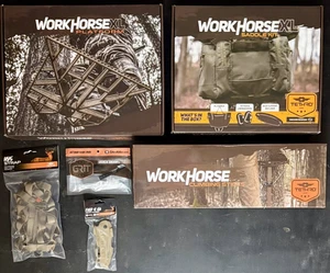 Tethrd Grit Timber XL Saddle Workhorse Sticks XL Platform With Accessories New - Picture 1 of 2