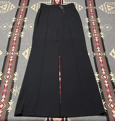 Pantalones acampanados Alice + Olivia Jalisa talla 2 negros nuevos con etiquetas $295 M5 Foto 1 de 4