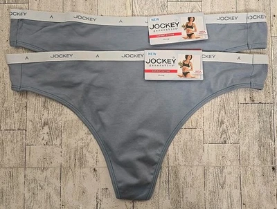 Жокей стринги XL Supima хлопок эластичной ретро талии бедра 44-46 лот из 2 женщин - Изображение 1 из 4