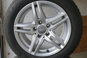 *Kompletträder Winter 205x60R16H Alu orig.Audi Dunlop Sport Winter5   NEUWERTIG* - Bild 1 von 8