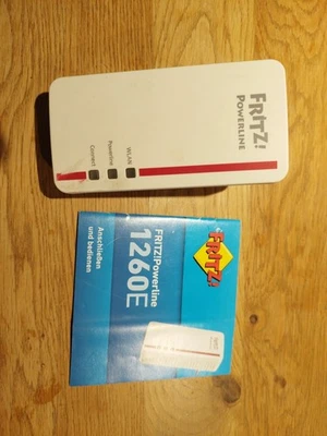 AVM Fritz PowerLine 1260E 1000 Mbit/s WLAN ADAPTER - single - Bild 1 von 2