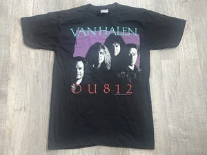 1988 Van Hallen OU812 Tour T Shirt - Large - Single Stitch Vintage - Picture 1 of 6