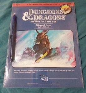 M1 SOLO BLIZZARD PASS SOLO MODULE BRAND NEW SEALED D&D TSR IN MINT CONDITION!! - Picture 1 of 5