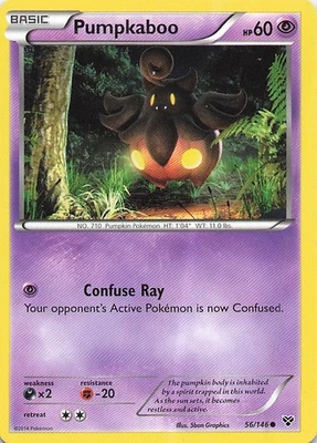 Pumpkaboo Common XY Base Set 56/146 LP Normal - Image 1 of 2