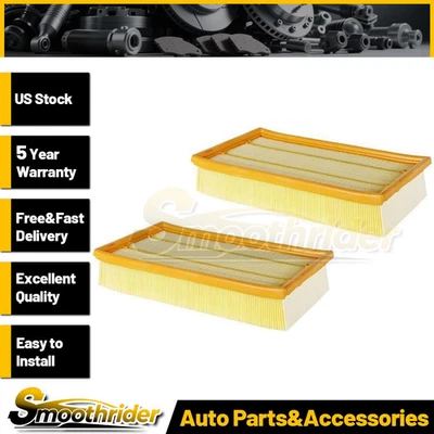 Filtro de aire de 2 piezas para piezas de automóviles Denso para Jaguar XF 2010 2011 2012 2013 2014 2015 Foto 1 de 2