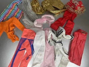 Vintage Barbie Clothes Variety Lot Pieces 1980's-1990's Dresses Jumpsuit +More - Picture 1 of 3