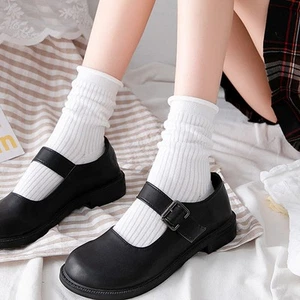 For Daily Use Ankle Socks Cute Socks Double-layer Cuff Soft Cotton Material - Picture 1 of 11