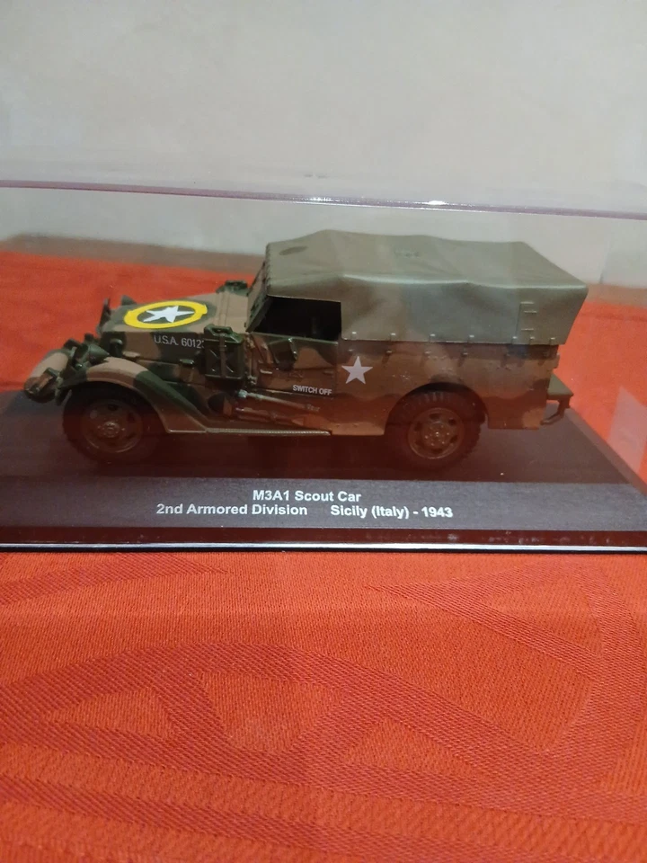 Modélisme 1/43 Véhicule Militaire  M3A1 SCOUT CAR . 1943 (Neuf) - Photo 1/4