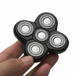 Für Elektrorasierer Rasieren Glatze Werkzeug Ersatz 5-Kopf-Klingen Rasierer - Bild 1 von 10