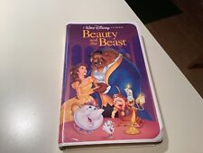 Beauty And The Beast VHS Tape Walt Disney’s Black Diamond Classic 1325 RARE!