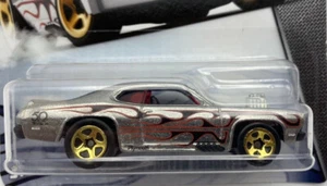 Hot Wheels 50ANN ZAMAC PLYMOUTH DUSTER (flames) #7/8 Walmart Excl Series 2018 - Picture 1 of 6
