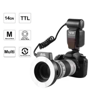 K&F Concept KF-150 i-TTL Macro Anillo Flash Luz Speedlite para Nikon-sin anillos - Imagen 1 de 5