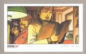 EX-LIBRIS LE TRIANGLE SECRET Vol.1 CONVARD / FALQUE ALBD / CANAL BD n°81 signé - Picture 1 of 1
