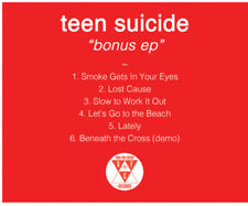 Teen Suicide - Bonus EP [New 12" Vinyl] Colored Vinyl, Extended Play, Digital Do