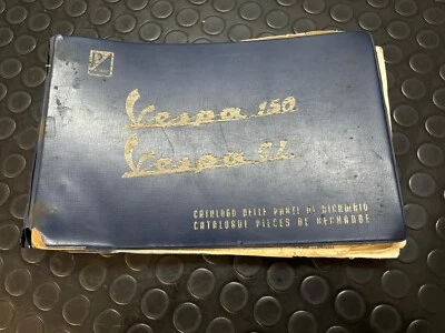CATALOGO PARTI RICAMBIO ORIGINALE PIAGGIO EPOCA VESPA 150 VL VB VBA VBB GL SPRIN - Immagine 1 di 4