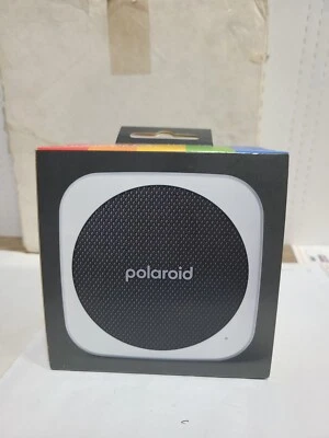 Polaroid P1 Portable Bluetooth Speaker with Carabiner (Black & White) - Image 1 of 4