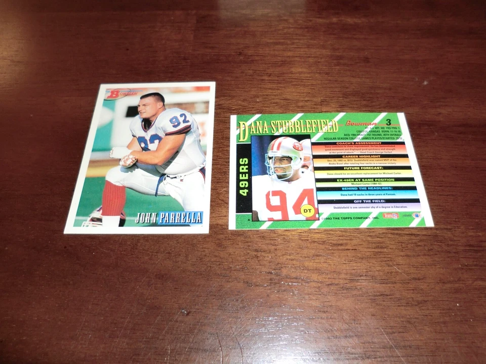 1993 Bowman Football (#251-423)-Complete Your Set - Image 1 of 1