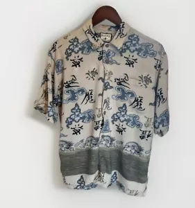Bugle Boy Authentic’s original legend Men Dragon Inspired Button-Up Shirt|Size:L - Picture 1 of 17