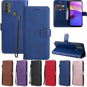 For Motorola Moto G31 G41 G10 G30 G50 E20 E30 E40 Wallet Flip Leather Case Cover - Picture 1 of 43