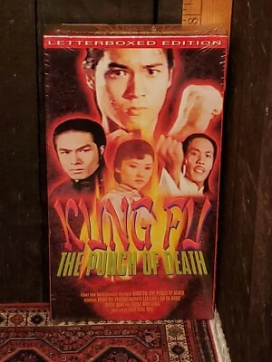 Kung Fu: The Punch of Death (VHS, 1999)  Martial Arts Chinese Letterboxed RARE - Image 1 of 4