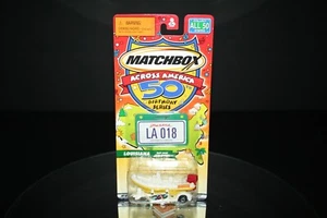 Matchbox 2001 LA-018 Across America * Louisiana - Raft Boat with Trailer - Picture 1 of 8
