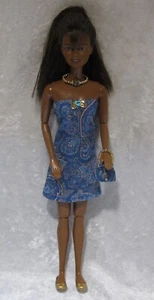 Made to fit 11½” Fashion Doll, Dress, Necklace & Purse Set #BAR48 - Picture 1 of 3