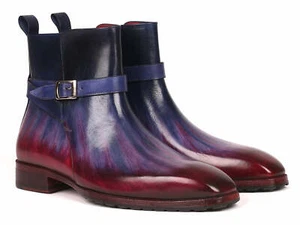 Paul Parkman Men's Multicolor Patina Jodhpur Boots (955MIX32) - Picture 1 of 6