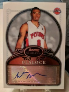 Will Blalock 2006/07 Bowman Sterling Basketball Rookie Autograph #81 - Picture 1 of 2