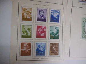 Mint Vintage Stamps, 1966 - 1970, JFK Memorials & Others, Mint, - Picture 1 of 10