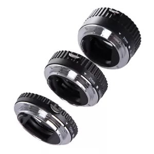 3 in 1 Auto Focus Macro Extension Tube Close Up Lens Adapter for Canon EF EF-S - Picture 1 of 8