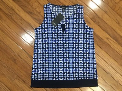 NWT Jones New York Women’s Stretch Tank Sleeveless Blouse Top Size XS   MSRP $49 - Image 1 of 4
