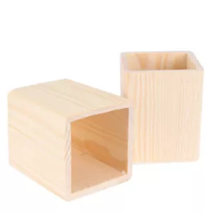 Wooden Stationery Organizer Pen Organizer Desk Wooden Pencil Holder - Picture 1 of 12